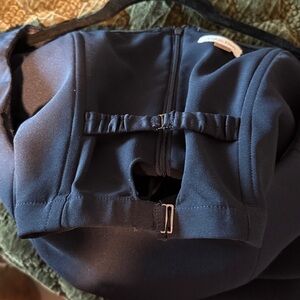 Calvin Klein Navy Blue Off shoulder dress. Size 6